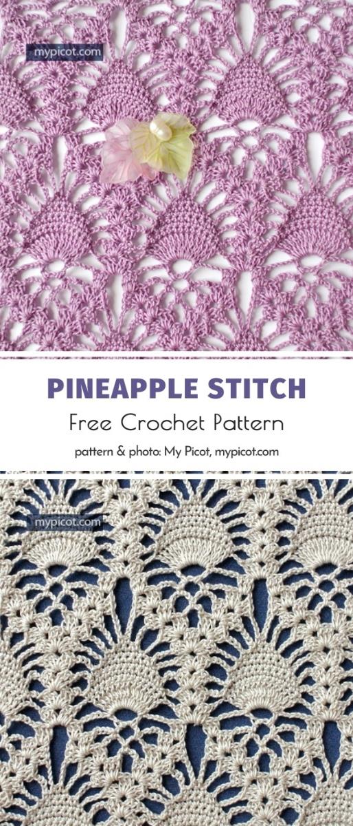 Crochet Pineapple Stitch